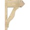 Ekena Millwork Funston Rough Sawn Arts and Crafts Outlooker, Douglas Fir, 8"W x 18"D x 26"H OUT08X18X26FST03RDF - alternate 4